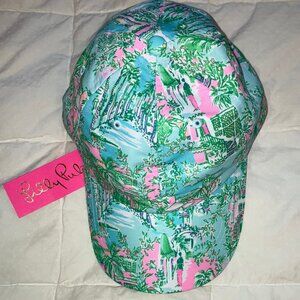 Lilly Pulitzer Run Around Hat in Lilly Loves Palm Beach - NWT